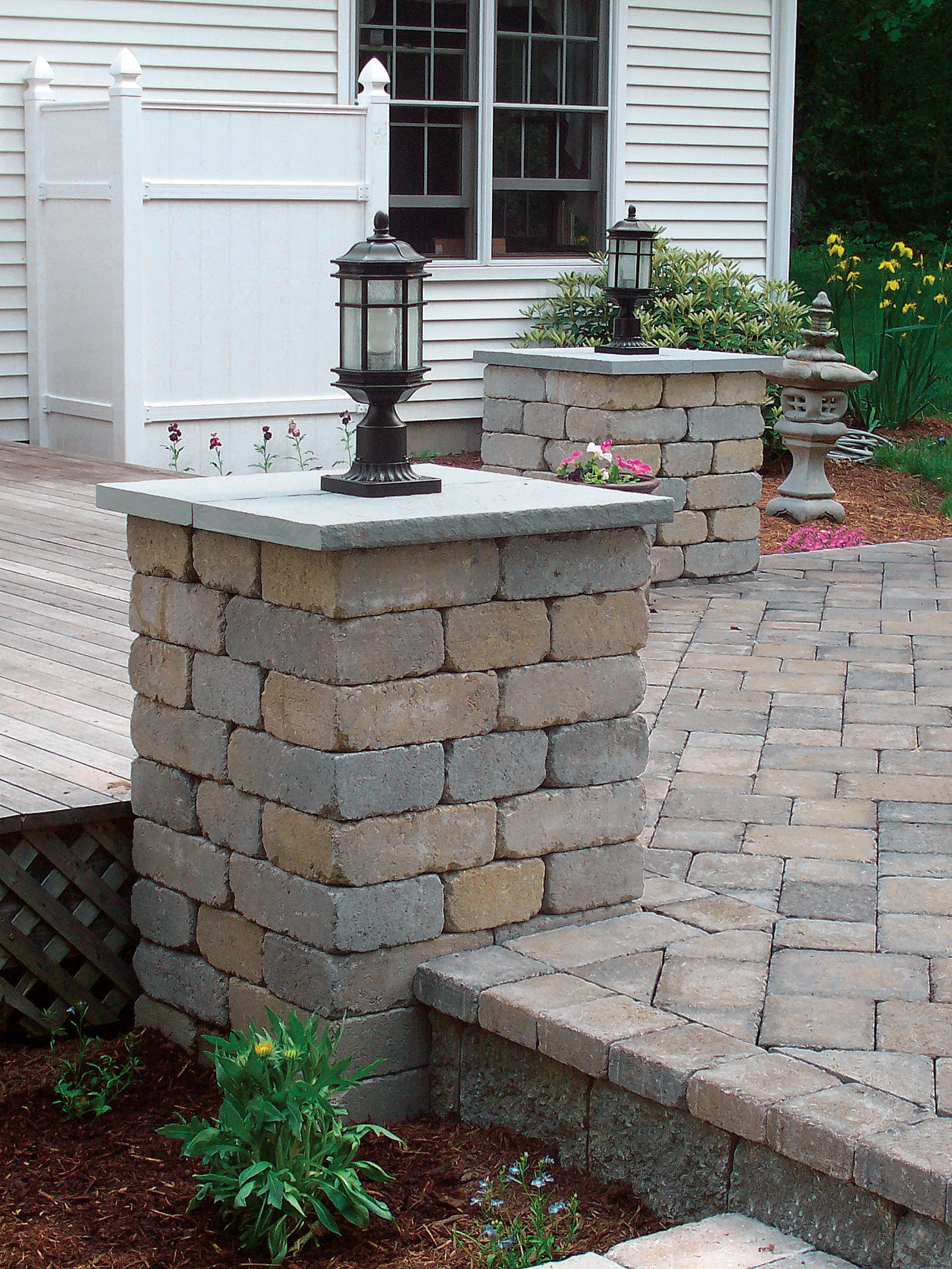Pillars & Pillar Caps Pavers by Ideal