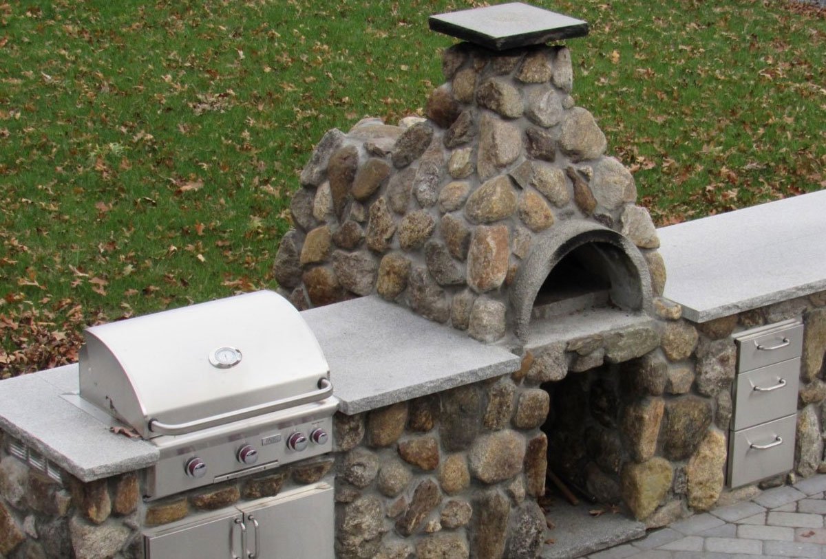 Outdoor Stone Pizza Oven – BrickWood Ovens